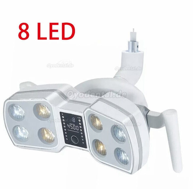 Dental LED Schattenlos OP-Licht-Induktionslampe 8 Glühbirnen Operationslampe KY-P126